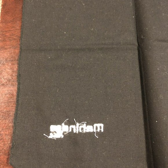 Mahindra Tractors Cloth Linen Napkins (black) - Picture 3 of 3